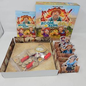 BOOM BANG GOLD BOARD GAME HABA FAMILY ENGLISH 2-4 PLAYERS COMPLETE